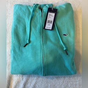 NWT VINEYARD VINES WOMENS M FULL ZIP SWEATSHIRT